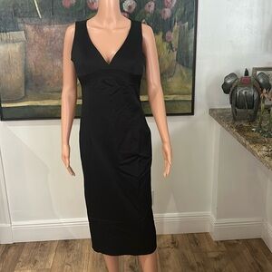 NEW Antonio D'errico vintage black satin dress